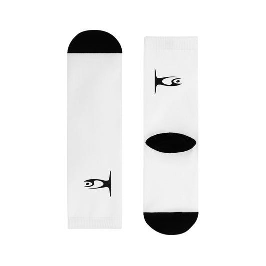 KC Studio Logo Socks White