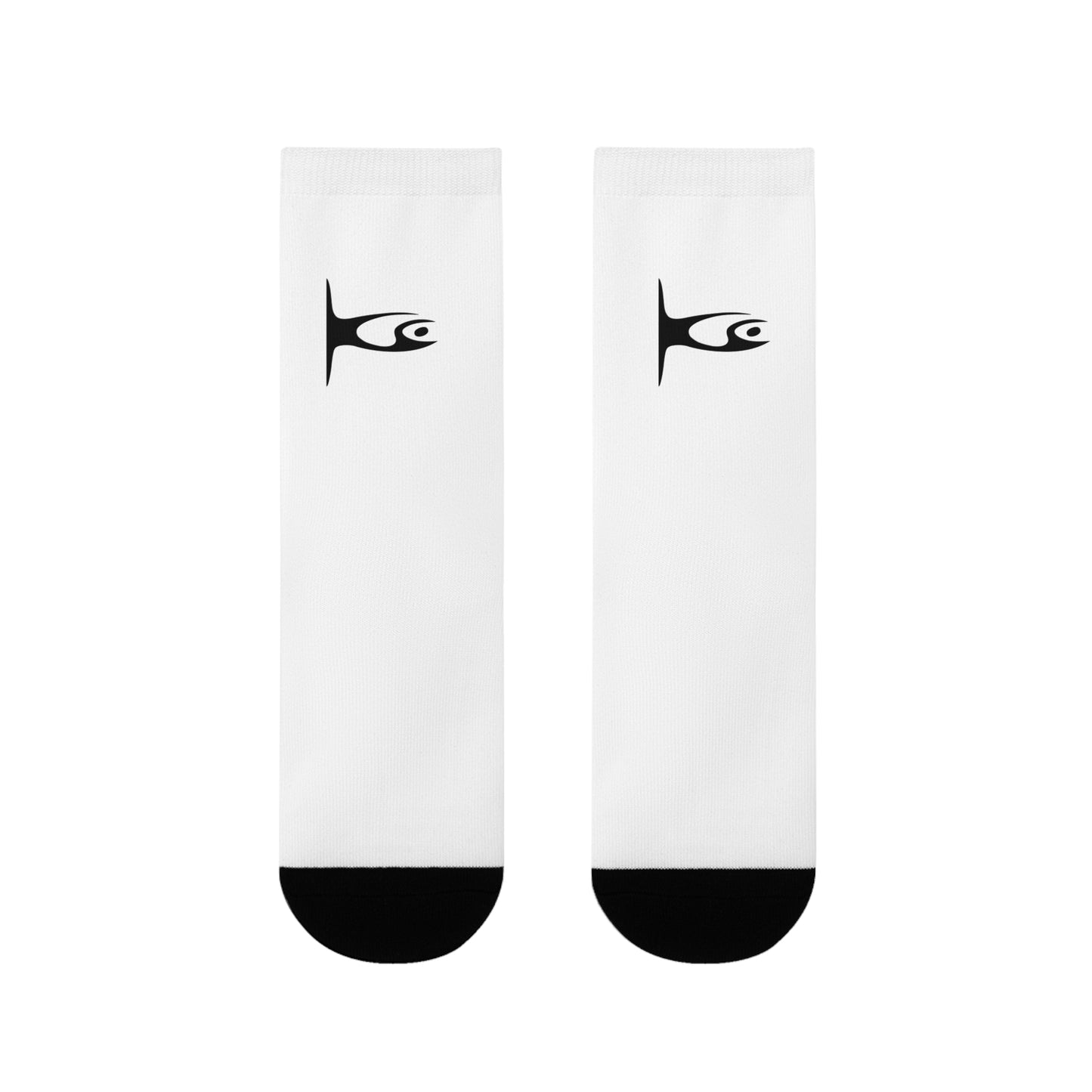 KC Studio Logo Socks White