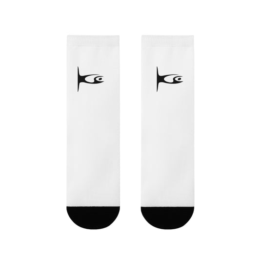 KC Studio Logo Socks White